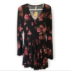 AMERICAN RAG Juniors Printed fit & Flare Dress